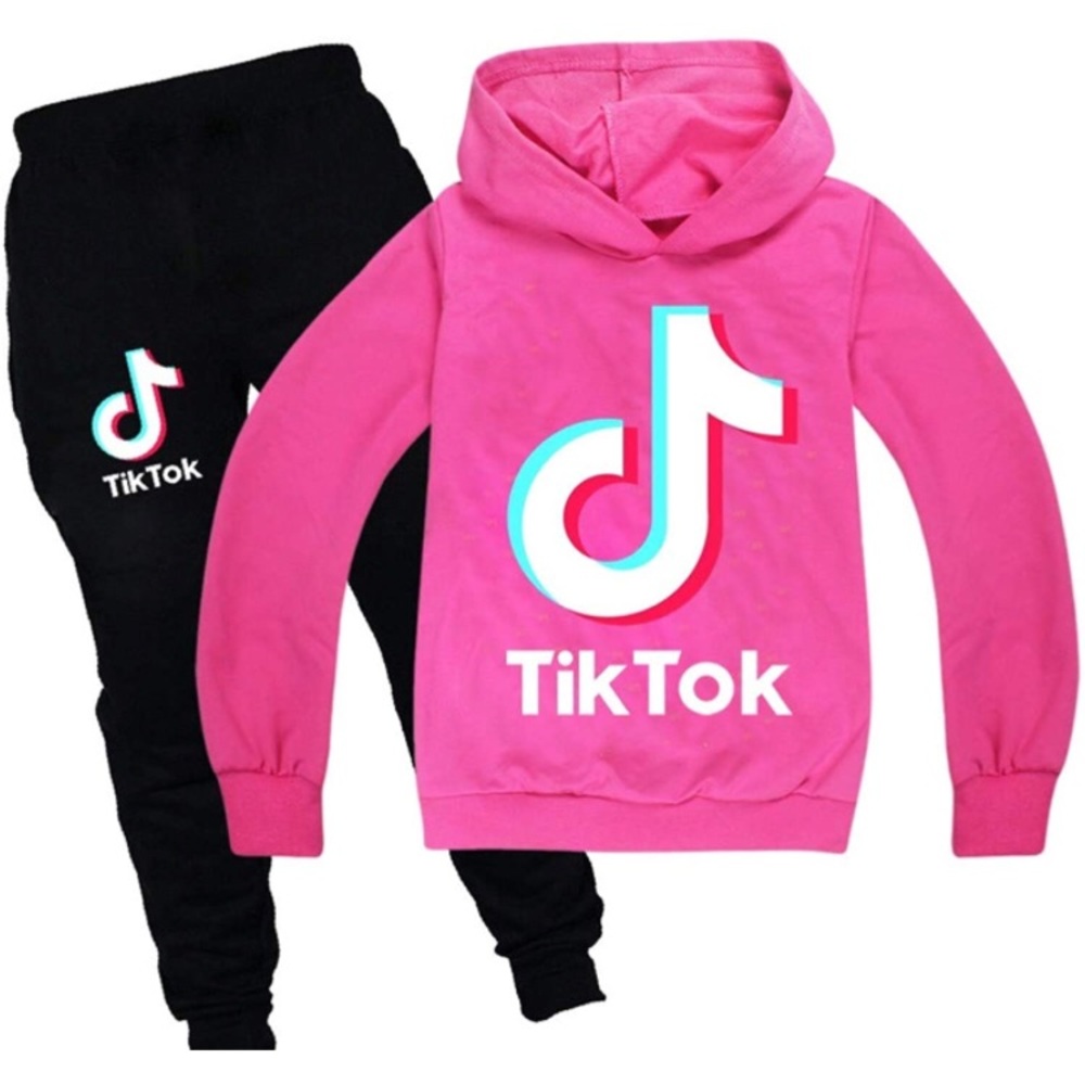 TIK TOK Outfit Sweatpants and Sweatshirt Multi Siz